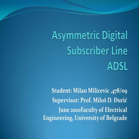 Asymmetric digital subscriber_line_adsl