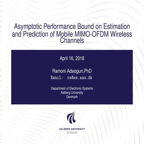 Asymptotic boundpresentation