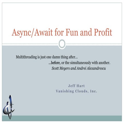 Async/Await | PPTX