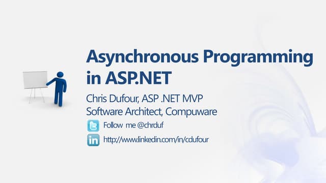 Asynchronous Programming in ASP.NET