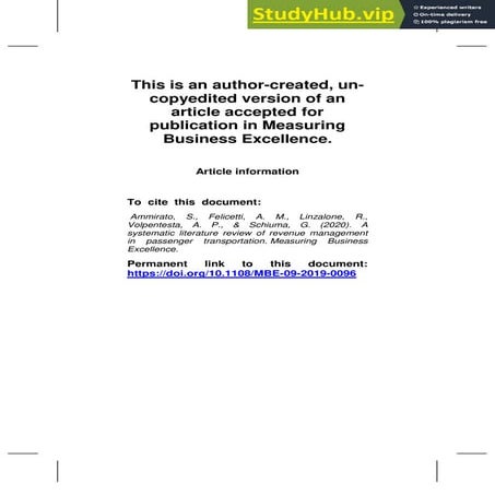 A Systematic Literature Review Of Dynamic Pricing Strategies | PDF