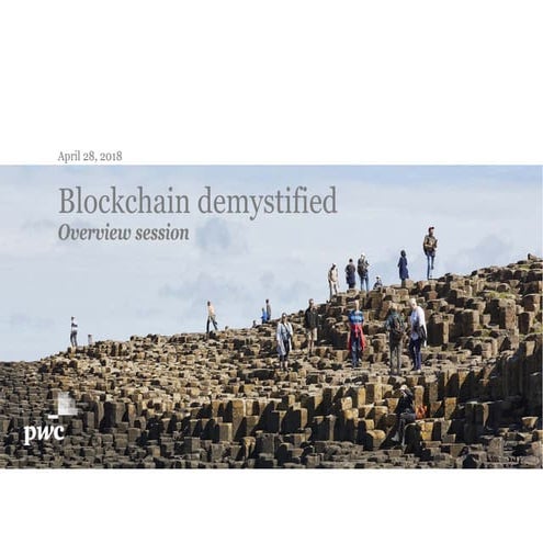 Blockchain demystified