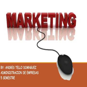 Mi punto de vista del mundo del marketing