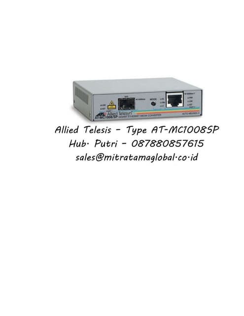 Allied Telesis - Type AT-MC103XL