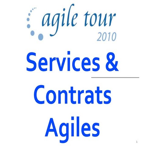 Services & Contrats Agiles