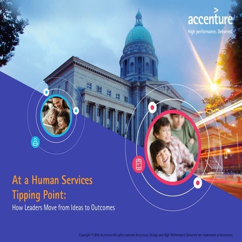 At a Human Services Tipping Point: How Leaders Move from Ideas to Outcomes