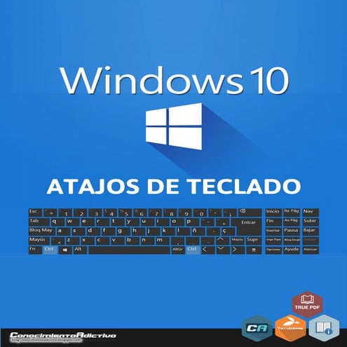 Atajos de teclado w10