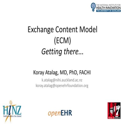 Exchange Content Model (ECM): Getting there