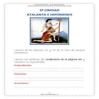 Atalanta e Hipómenes