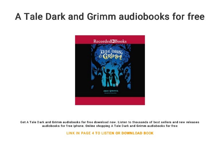 a tale dark and grimm book series