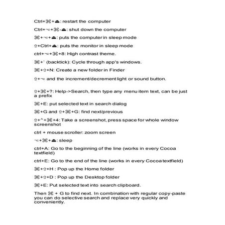 Shortcuts for Macbook.docx