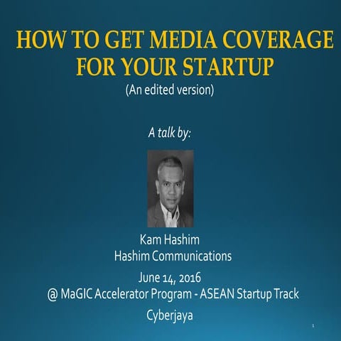 How to get media coverage for your startup