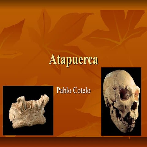 Atapuerca PPT