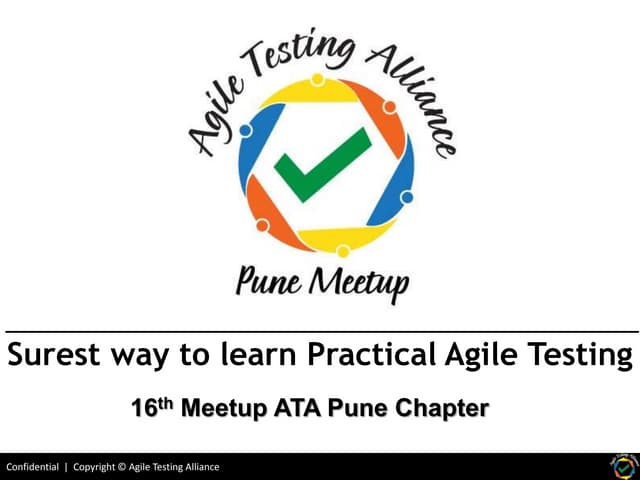 ATA Pune 16th Meetup - Introduction