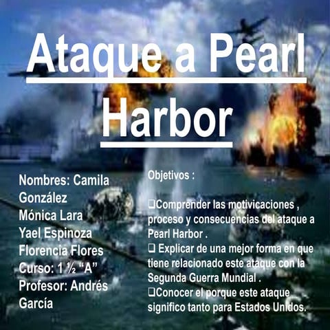 Ataque a pearl harbor