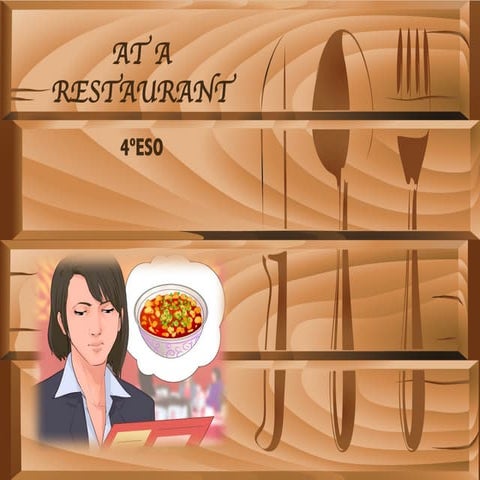 At a restaurant 4ºeso