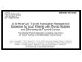 ATA thyroid 2015