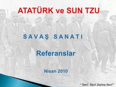 Ataturk ve sun tzu karsilastirmali savas sanati