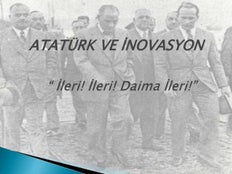 Ataturk ve yenilikcilik