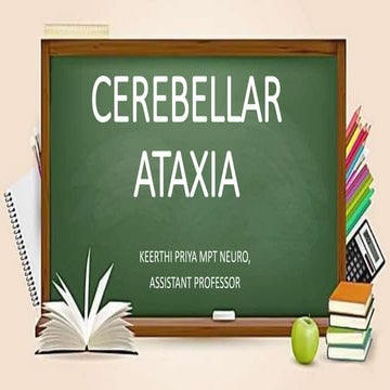  Cerebellar Ataxia