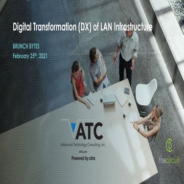 Digital Transformation of  LAN Infrastructure