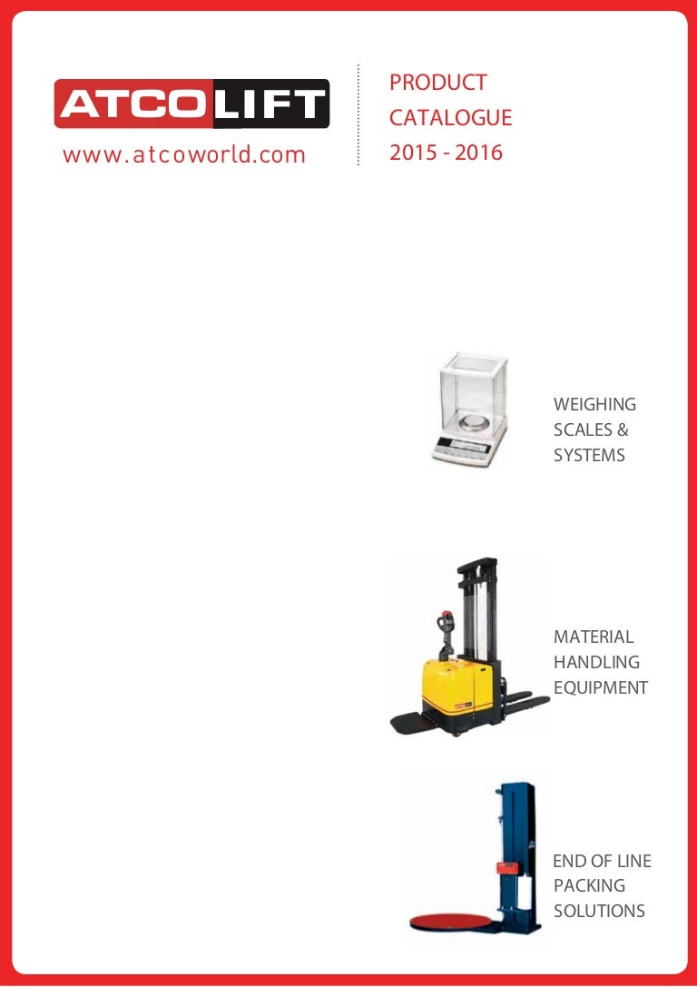 Atco Lift Catalogue