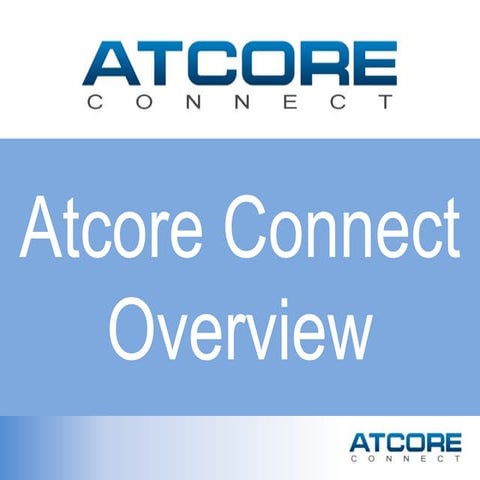 Atcore Connect Overview