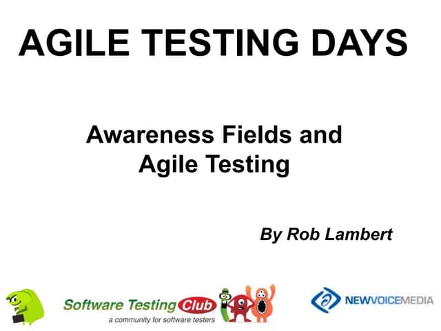 Widening your awareness in software development