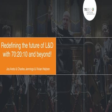 Atd 2016 redefining the future of L&D