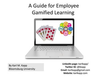 A Guide for Employee  Gamified Learning