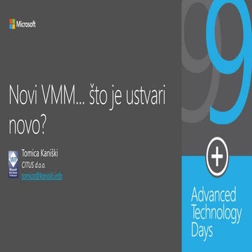 What's new in System Center 2012 R2: Virtual Machine Manager