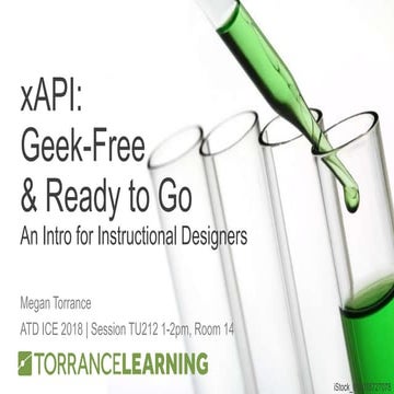 ATD ICE 2018 xAPI Geek Free