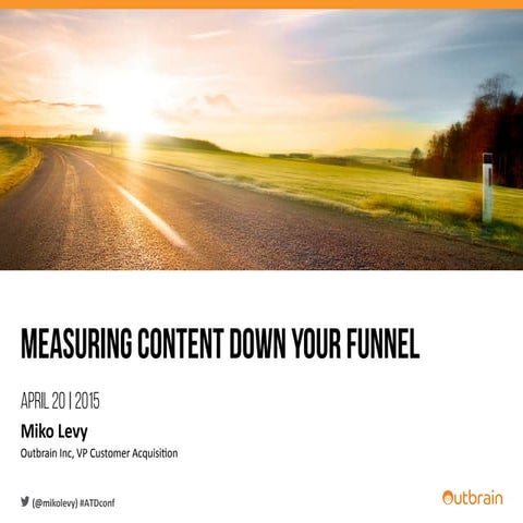 Measuring content down your funnel