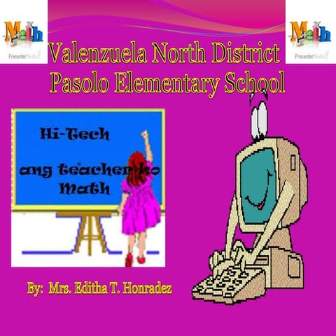 High Ang Teacher Ko ....Math Demo