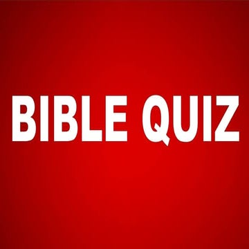 Bible Quiz in Isaiah and I Corinthians IBBCBKK