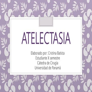 Atelectasia