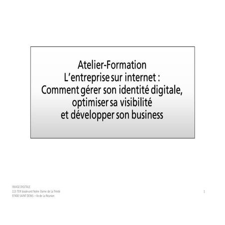 Atelier formation Nexa 