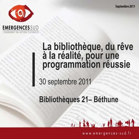 Atelier 3 la bibliothèque du rève à la réalité part1