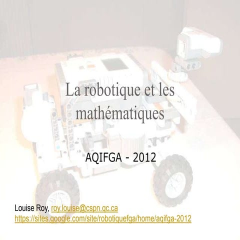 Atelier aqifga 2012