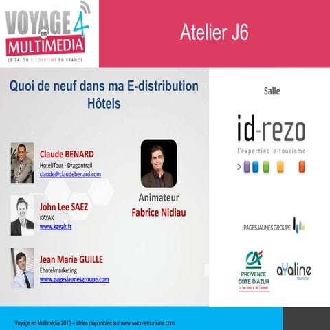 J6  E-DISTRIBUTION HÔTELS