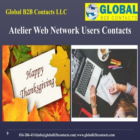 Atelier web network users contacts