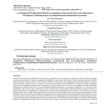 A Temporal Federated Meta-Learning Framework for Low-Resource ...