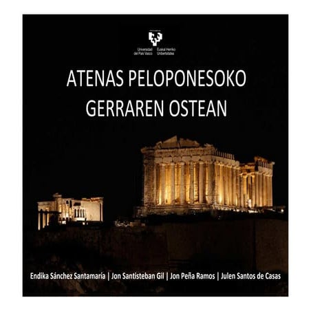 Atenas Peloponesoko gerraren ostean
