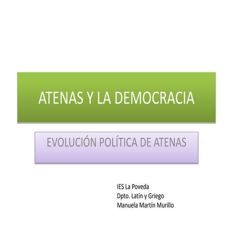 Atenas y la democracia