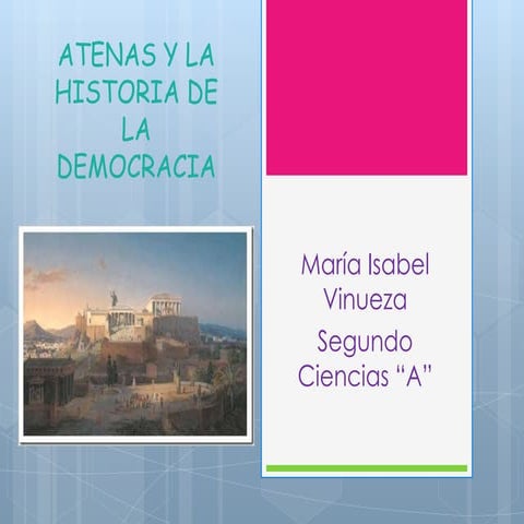 Atenas y la Historia de la Democracia | PPTX
