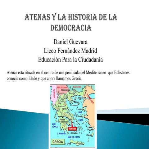 Atenas y la Historia de la Democracia | PPTX