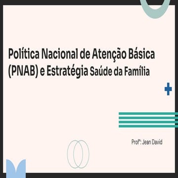 Pnab -programa nacional da Atenção básica | PPT