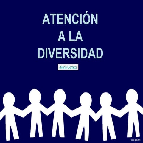 Atención a la diversidad