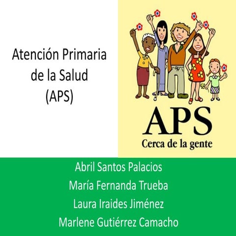 Atención primaria de la salud | PPTX