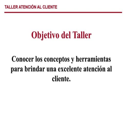 Principios basicos de Atencion al Cliente